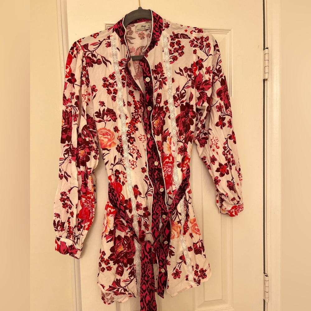Maaji button down floral dress